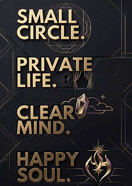 Inspirational Text and Symbols