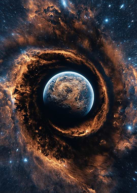 Earth in a Cosmic Swirl