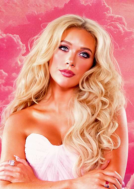 Megan Moroney in Pink Clouds