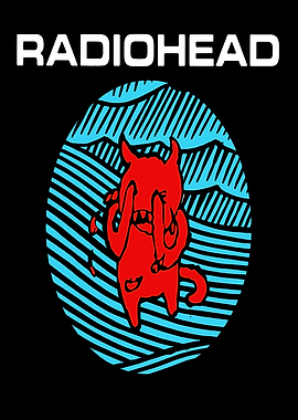 Radiohead Devil Illustration