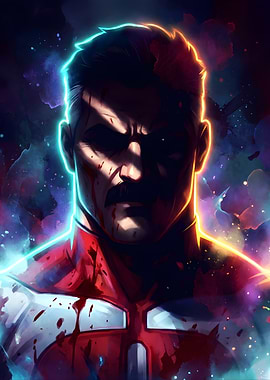 Omni-Man in Cosmic Battle