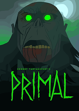 Primal Genndy Tartakovsky Poster