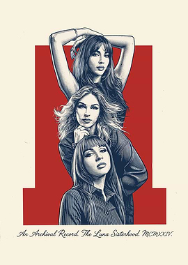 The Warning Vintage Poster