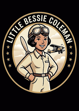Bessie Coleman Aviator Emblem