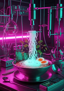 Futuristic Ramen Lab