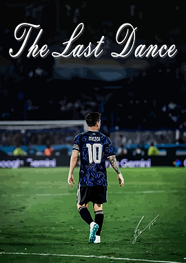 Messi The Last Dance Illustration