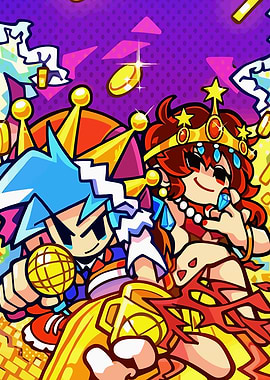 Friday Night Funkin' Characters with Crowns