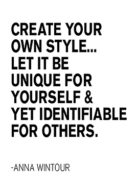 Anna Wintour Style Quote