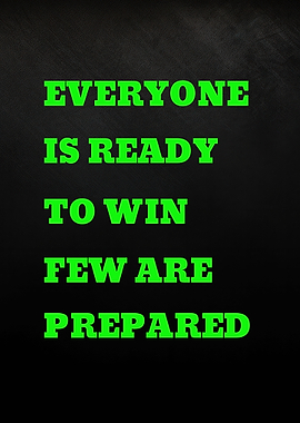 Motivational Quote on Black Background