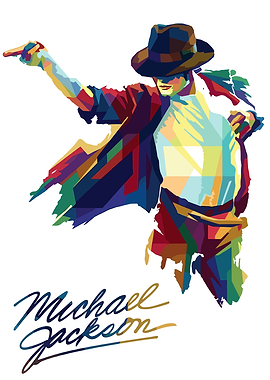 Michael Jackson Pop Art Portrait