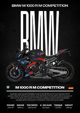 BMW M 1000 R M Competition Motorcycle