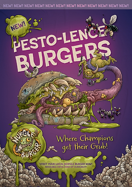 Pesto-Lance Burgers
