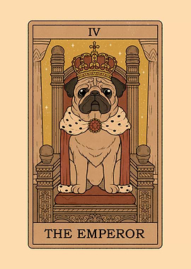 The Emperor - Dogs Tarot