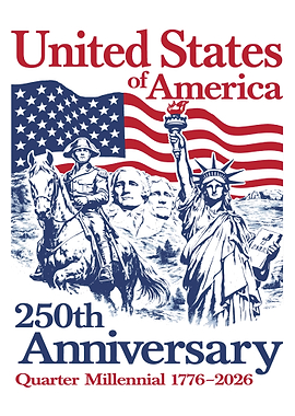 United States 250th Anniversary Poster