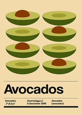 Avocado Poster