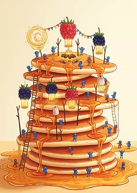 Pancake Tower Camping Adventure