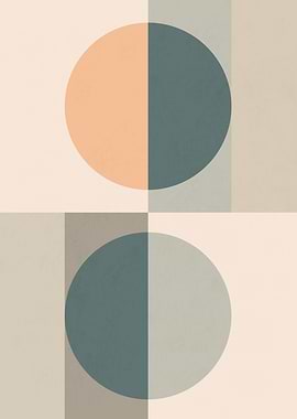 Minimalist Geometric Circles