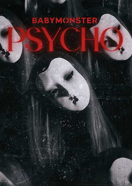 BABYMONSTER PSYCHO Album Art