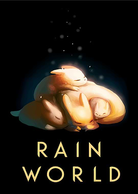 Rain World creatures sleeping
