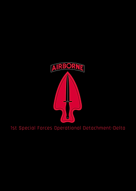 Delta Force Airborne Emblem