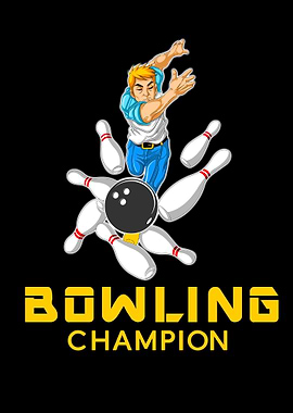 Bowling Champion Graphic