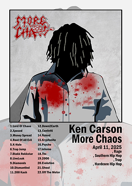 Ken Carson More Chaos Album Art