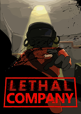 Lethal Company Game Poster
