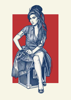 Amy Winehouse Portrait