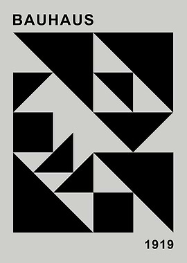 Bauhaus 1919 Geometric