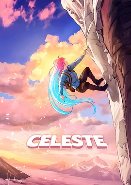Celeste Game Cover Art