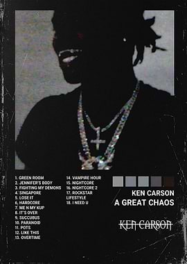 Ken Carson A Great Chaos Album Art