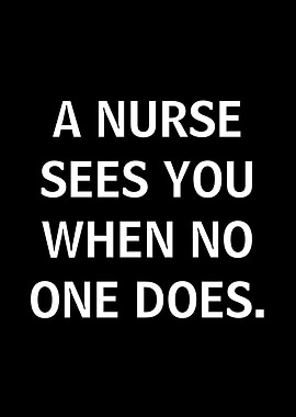 Nurse Quote Text Art