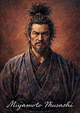 Miyamoto Musashi Portrait