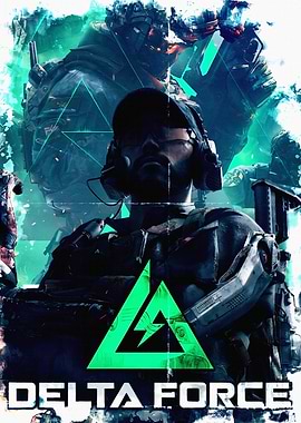 Delta Force Military Poster