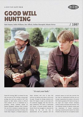 Good Will Hunting Movie Poster
