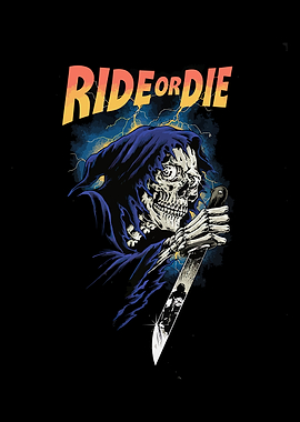 Grim Reaper with Knife