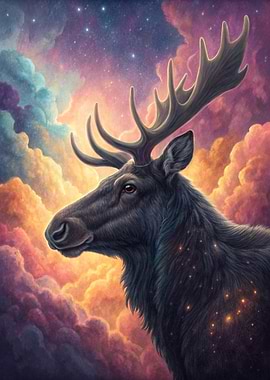 Cosmic Moose in Nebula