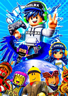 Roblox Characters and Gamer