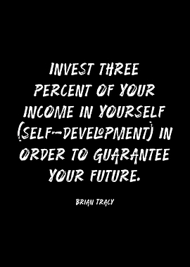 Invest in Yourself Quote