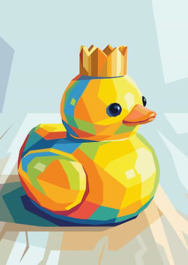 King Rubber Duck