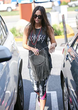 Megan Fox in casual outfit