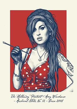 Amy Winehouse Portrait