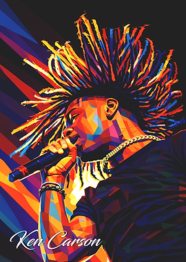 Ken Carson Pop Art Portrait