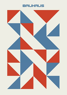 Bauhaus Geometric Abstract