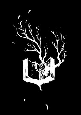 Tree Growing From Open Book