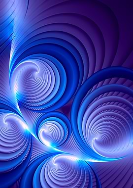 Five Spiral Vortex