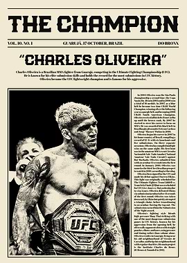Charles Oliveira UFC Champion