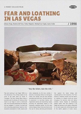 Fear and Loathing in Las Vegas Movie Poster