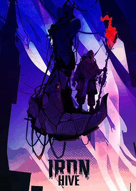 Iron Hive Poster with Figures