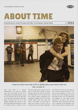About Time Movie Poster